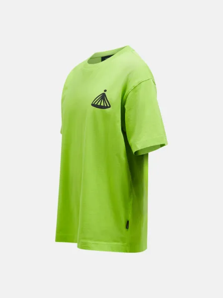 Tričko Peak Performance M Graphic Tee Stand Out Green