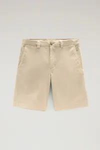 Šortky Woolrich Classic Chino Short Beach Sand