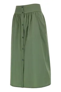 Sukňa Woolrich Poplin Skirt Sage