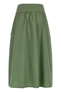 Sukňa Woolrich Poplin Skirt Sage