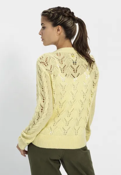 Sveter Camel Active Knitwear Vanilla