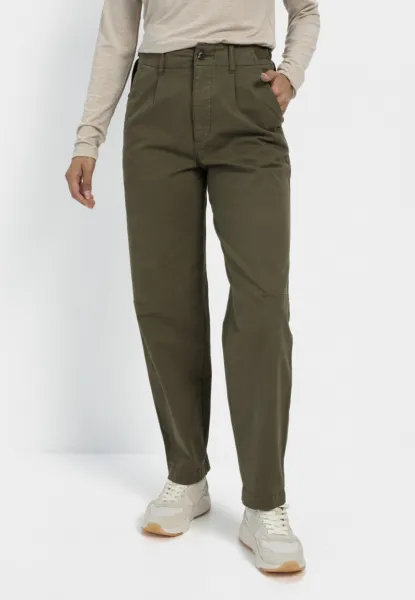 Nohavice Camel Active Trouser Dark Khaki Check