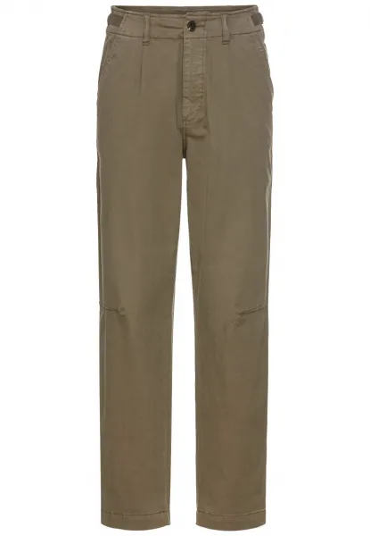 Nohavice Camel Active Trouser Dark Khaki Check