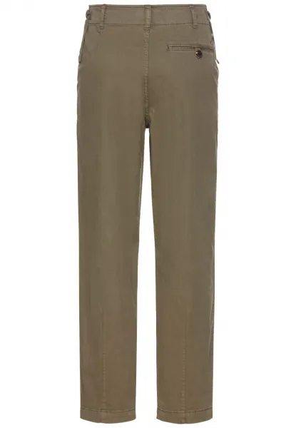 Nohavice Camel Active Trouser Dark Khaki Check