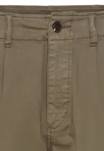 Nohavice Camel Active Trouser Dark Khaki Check