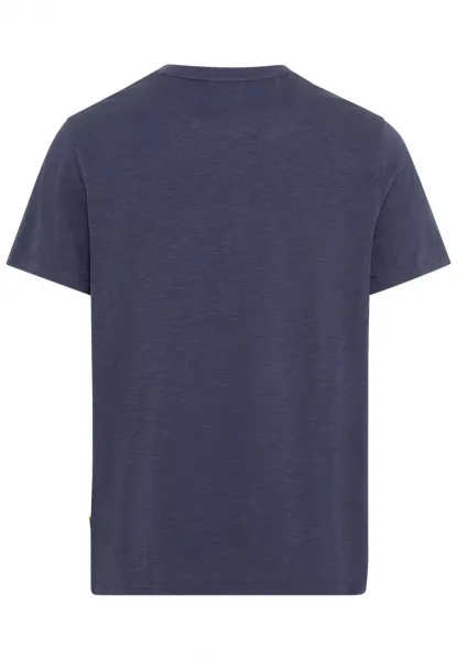 Tričko Camel Active Nos Henley 1/2 Night Blue Check