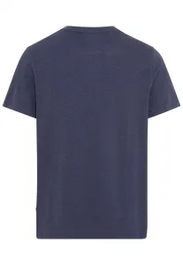 Tričko Camel Active Nos Henley 1/2 Night Blue Check