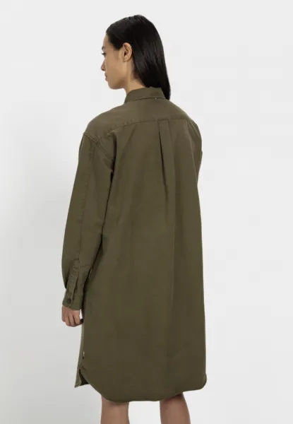 Šaty Camel Active Dress Dark Khaki Check