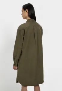 Šaty Camel Active Dress Dark Khaki Check
