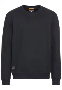Mikina Camel Active Sweatshirt Crewneck Night Blue Check