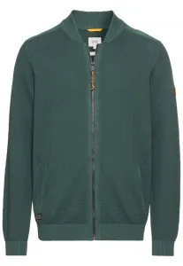 Sveter Camel Active Knitted Jacket Pine Green