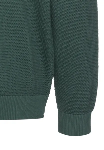 Sveter Camel Active Knitted Jacket Pine Green
