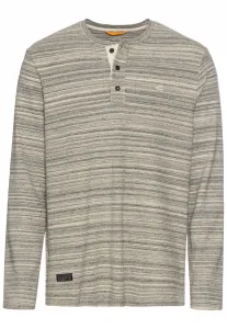 Tričko Camel Active Henley 1/1 Arm Creme