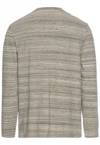 Tričko Camel Active Henley 1/1 Arm Creme