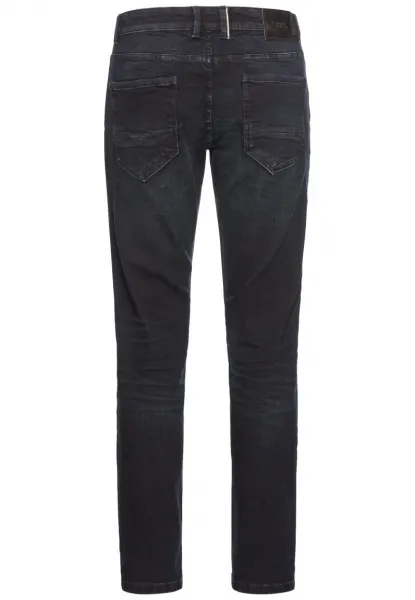 Džínsy Camel Active Denim-Slim Fit Night Blue Check