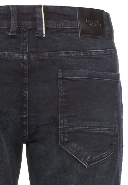 Džínsy Camel Active Denim-Slim Fit Night Blue Check