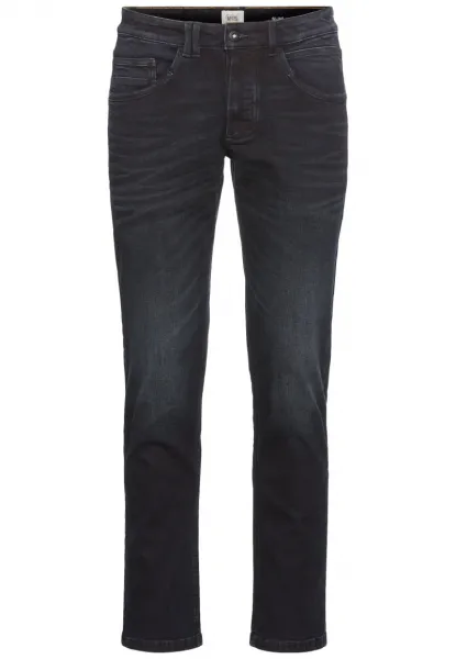 Džínsy Camel Active Denim-Slim Fit Night Blue Check