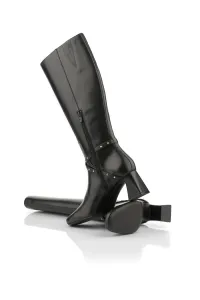 Čižmy Karl Lagerfeld Beata Studs Knee Boot Black Lthr