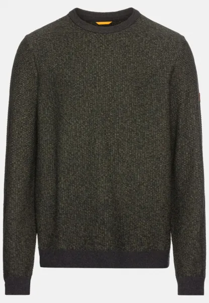 Sveter Camel Active Pullover Crewneck Leaf Green