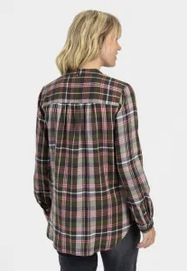 Košeľa Camel Active Blouse Night Blue Check
