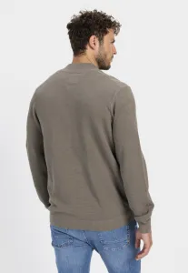 Sveter Camel Active Knitted Jacket Rock Gray