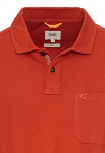 Polokošeľa Camel Active Polo 1/1 Arm Brick Red