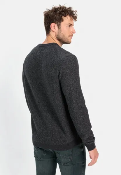 Sveter Camel Active Pullover Crewneck Graphite Gray