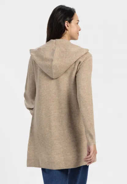 Sveter Camel Active Knitwear Caramel - Soft Blue