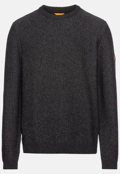 Sveter Camel Active Pullover Crewneck Graphite Gray