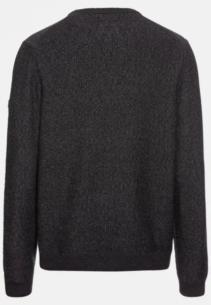 Sveter Camel Active Pullover Crewneck Graphite Gray