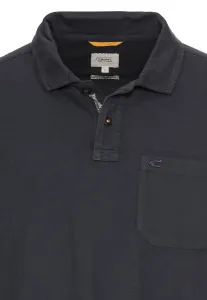 Polokošeľa Camel Active Polo 1/1 Arm Night Blue Check