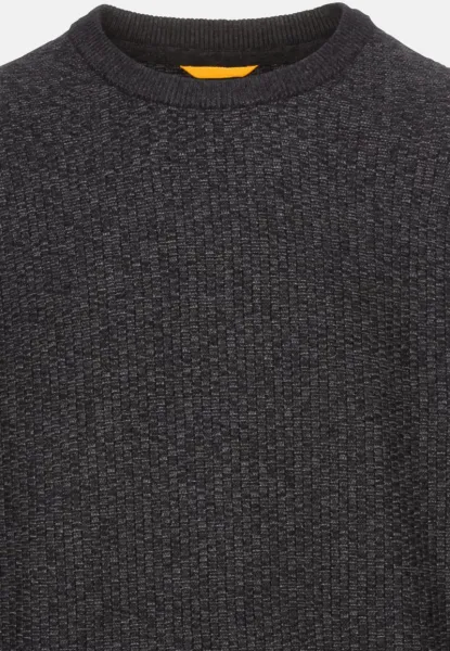 Sveter Camel Active Pullover Crewneck Graphite Gray