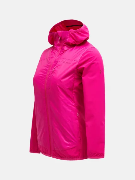 Bunda Peak Performance W Radiance Hybrid Hood Beetroot Purple