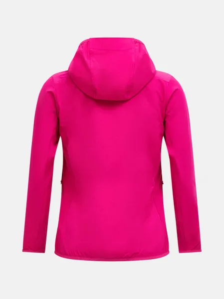 Bunda Peak Performance W Radiance Hybrid Hood Beetroot Purple