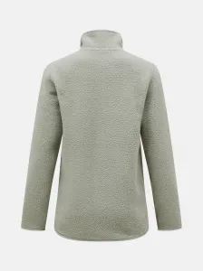 Mikina Peak Performance W Pile Zip Jacket Limit Green