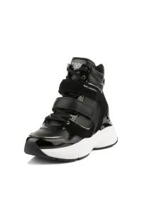 Tenisky Karl Lagerfeld Komet Wedge Astral Strap Black Lthr & Textile2