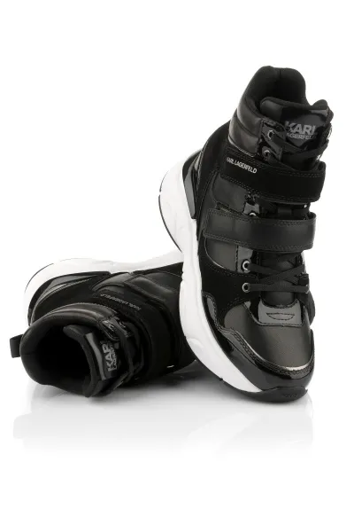 Tenisky Karl Lagerfeld Komet Wedge Astral Strap Black Lthr & Textile2