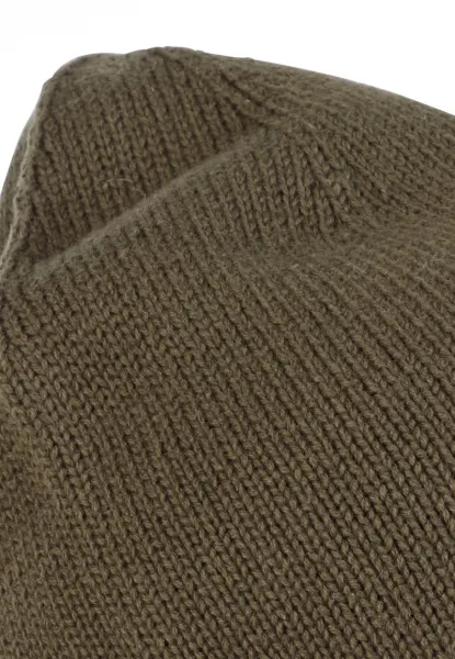 Čapica Camel Active Beanie Dark Khaki Check