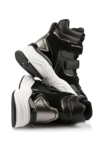 Tenisky Karl Lagerfeld Komet Wedge Astral Strap Black Lthr & Textile2