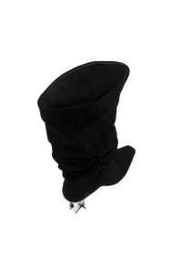 Čižmy Karl Lagerfeld Kl Tower Slouch Knee Boot Black Suede