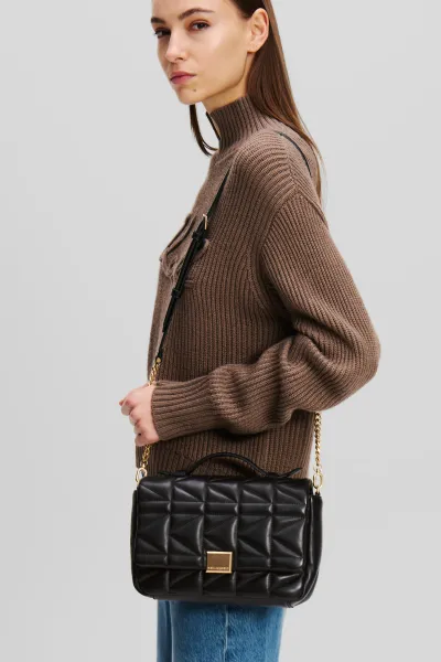 Crossbody Karl Lagerfeld K/Kuilt Top Handle Cb Black