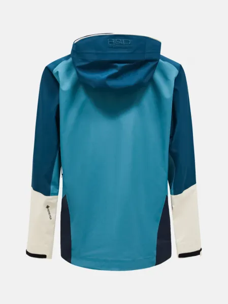 Bunda Peak Performance M Vislight Gore-Tex C-Knit Jacket Infinity Teel