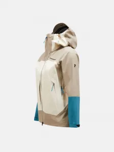 Bunda Peak Performance W Vislight Gore-Tex C-Knit Jacket Avid Beige