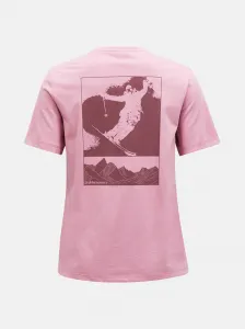 Tričko Peak Performance W Explore Graphic Tee Bitter Root