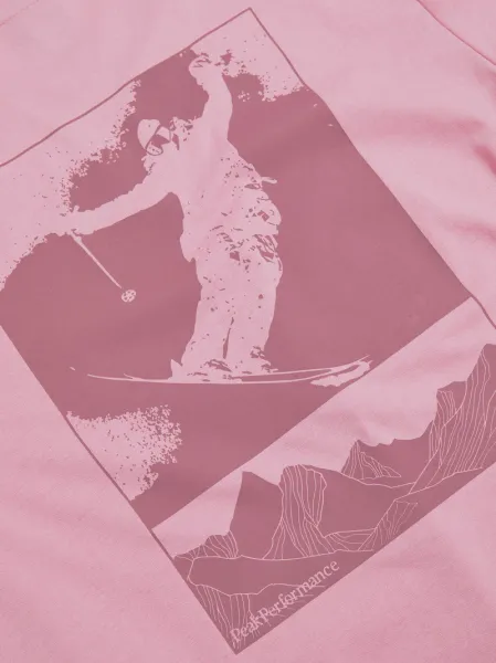 Tričko Peak Performance W Explore Graphic Tee Bitter Root