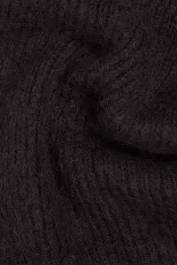 Šál Karl Lagerfeld K/Essential Knit Scarf Black
