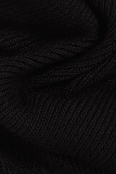 Šál Karl Lagerfeld K/Signature Knit Scarf Black/White