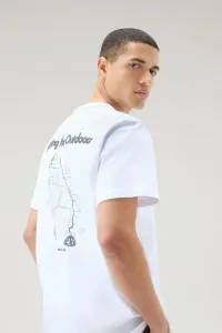 Tričko Woolrich Trail T-Shirt Bright White