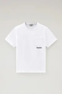 Tričko Woolrich Trail T-Shirt Bright White