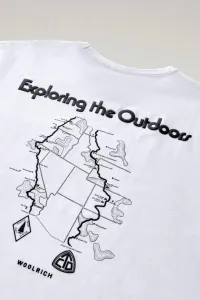 Tričko Woolrich Trail T-Shirt Bright White